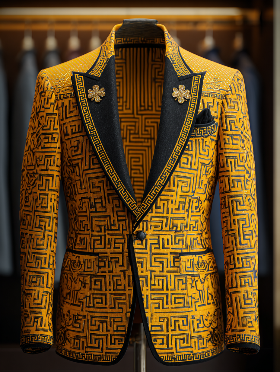 Men's Luxury Business Blazers Jacket Suits Trousers Pants Sets