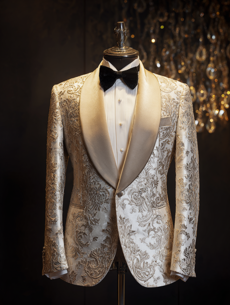 Men's Luxury Business Blazers Jacket Suits Trousers Pants Sets