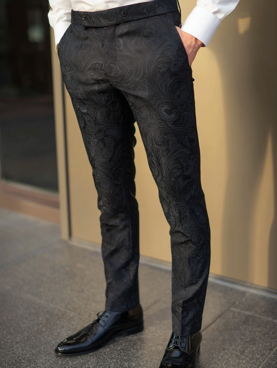 Men's Luxury Business Blazers Jacket Suits Trousers Pants Sets