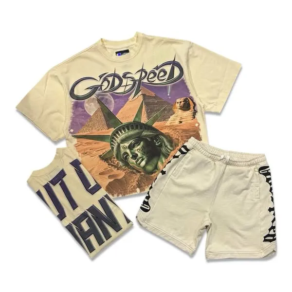 Godspeed T-Shirt & Shorts Two-Piece Sets
