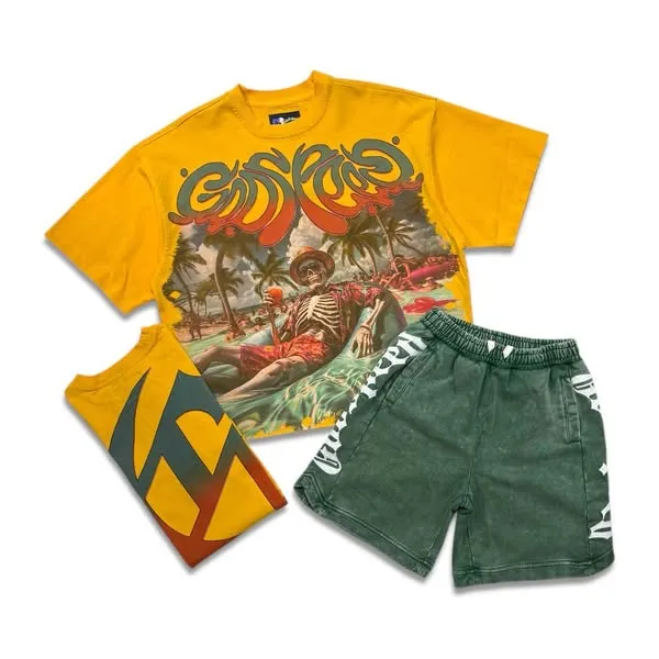 Godspeed T-Shirt & Shorts Two-Piece Sets