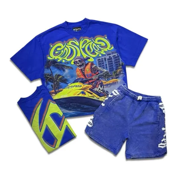 Godspeed T-Shirt & Shorts Two-Piece Sets