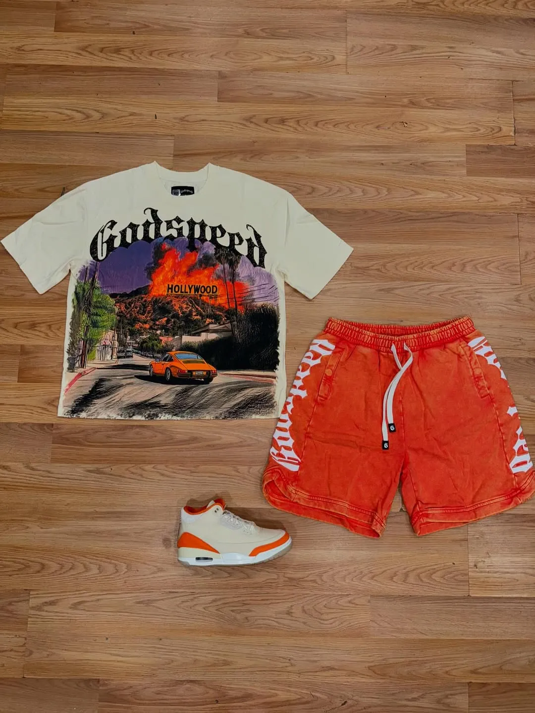 Godspeed T-Shirt & Shorts Two-Piece Sets