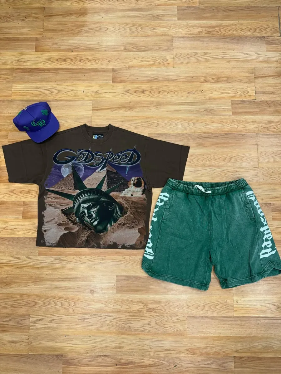 Godspeed T-Shirt & Shorts Two-Piece Sets
