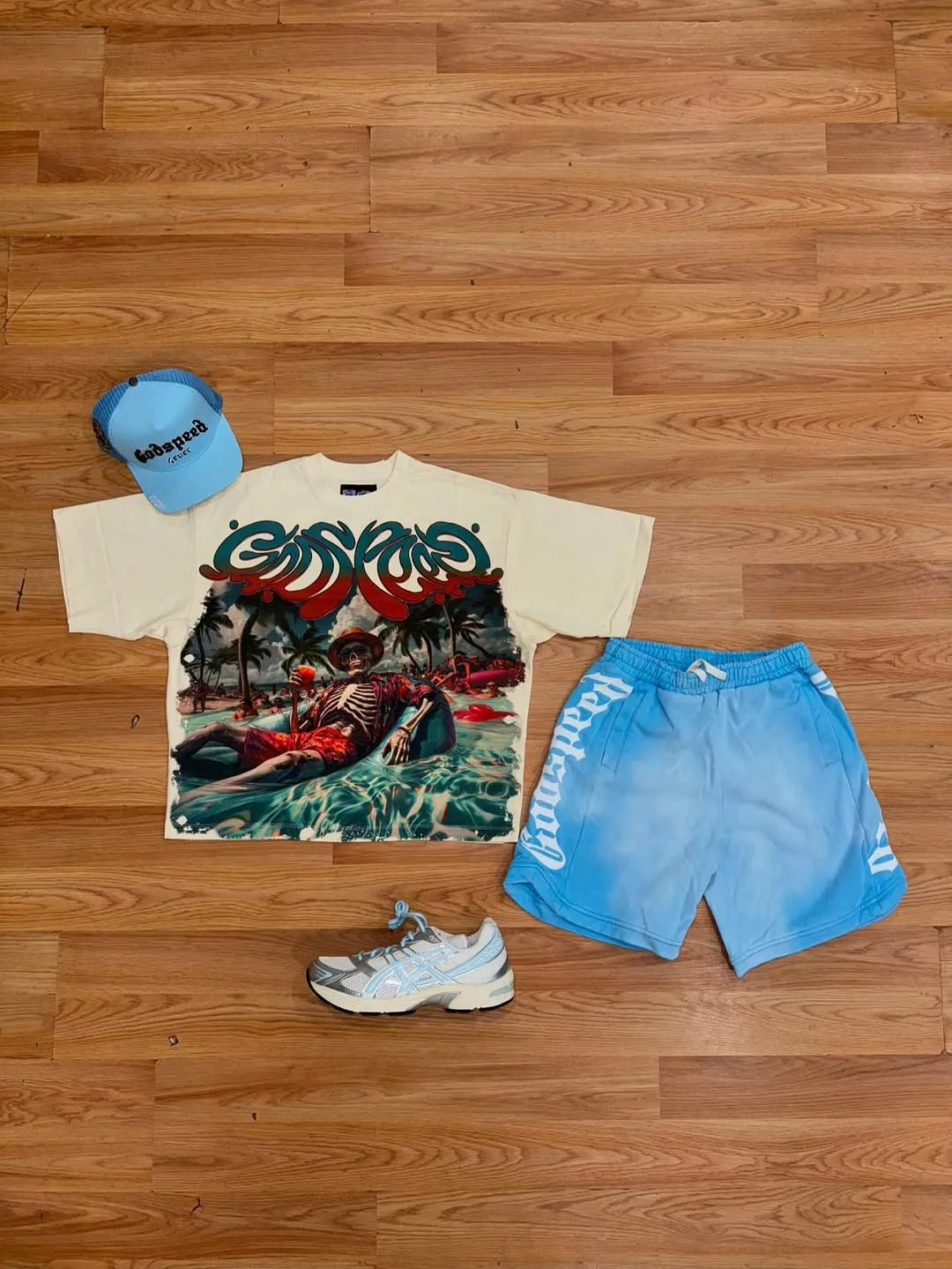 Godspeed T-Shirt & Shorts Two-Piece Sets