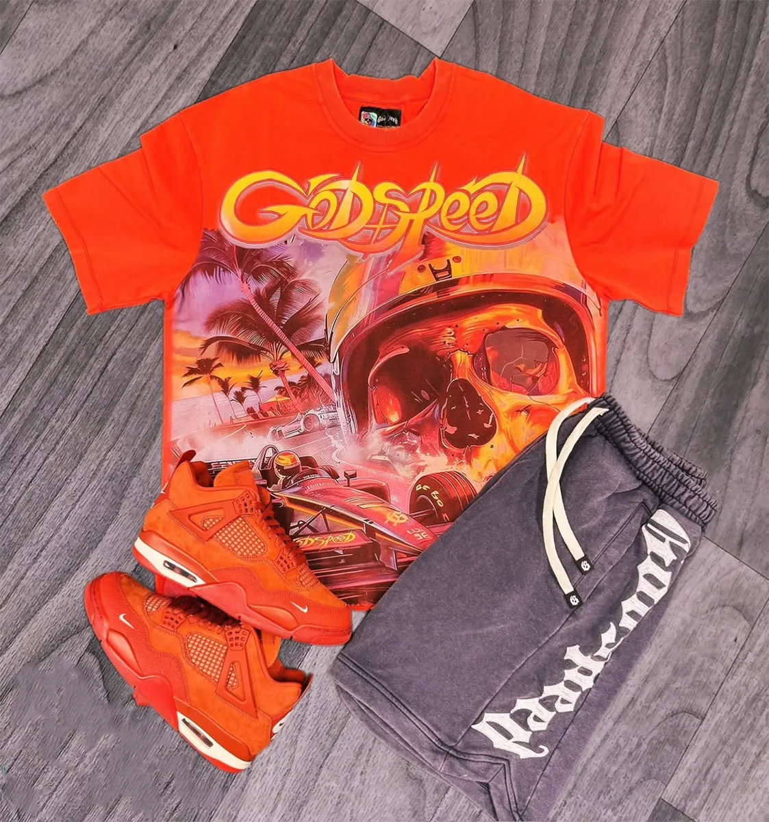 Godspeed T-Shirt & Shorts Two-Piece Sets