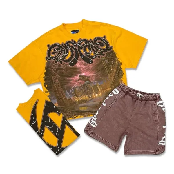 Godspeed T-Shirt & Shorts Two-Piece Sets