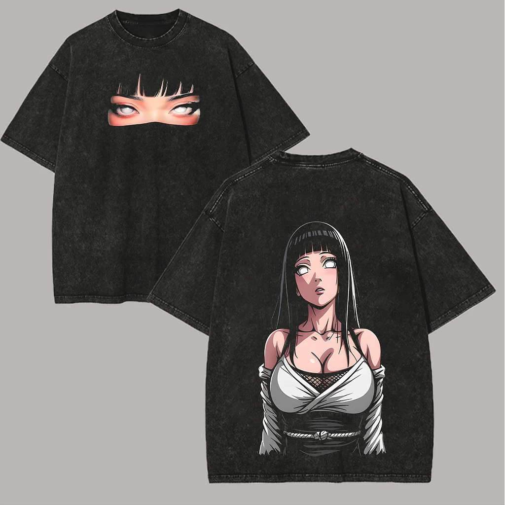 Jujutsu Kaisen Satoru Gojo Printed Unisex Washed T-Shirt