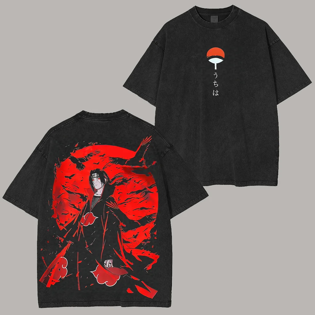 Jujutsu Kaisen Satoru Gojo Printed Unisex Washed T-Shirt