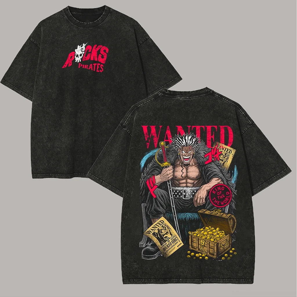 Jujutsu Kaisen Satoru Gojo Printed Unisex Washed T-Shirt