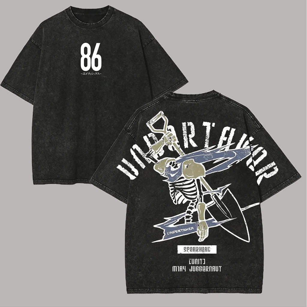Jujutsu Kaisen Satoru Gojo Printed Unisex Washed T-Shirt