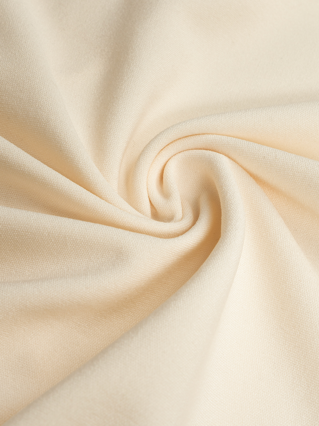 Woman's Beige Sequin Cape-Overlay Long Sleeve Bodycon Midi Dress