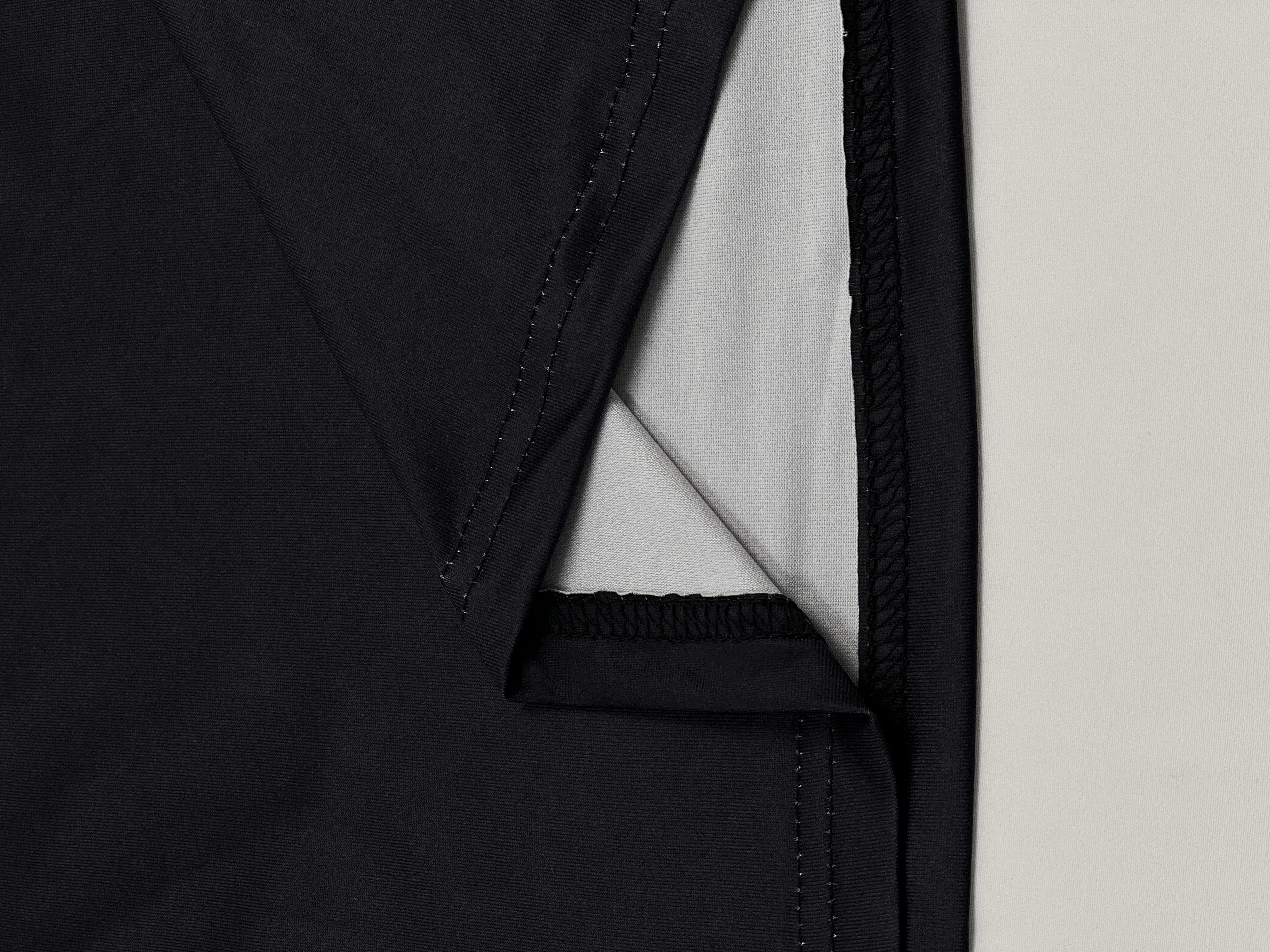 Halter Top with White Contrast Striped Detail