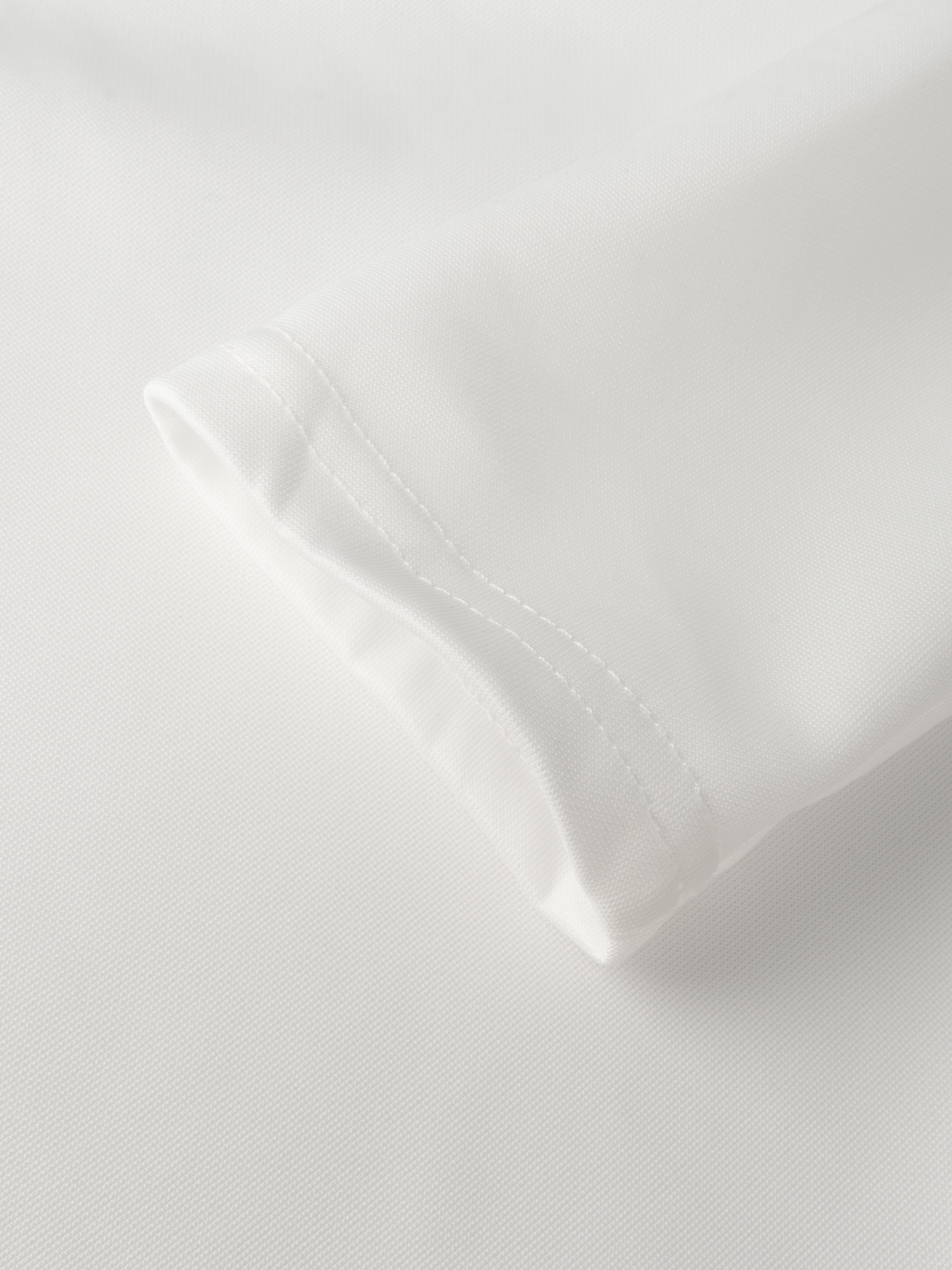 Women's White Long Sleeve Asymmetric Top and Wide-Leg Pants Set