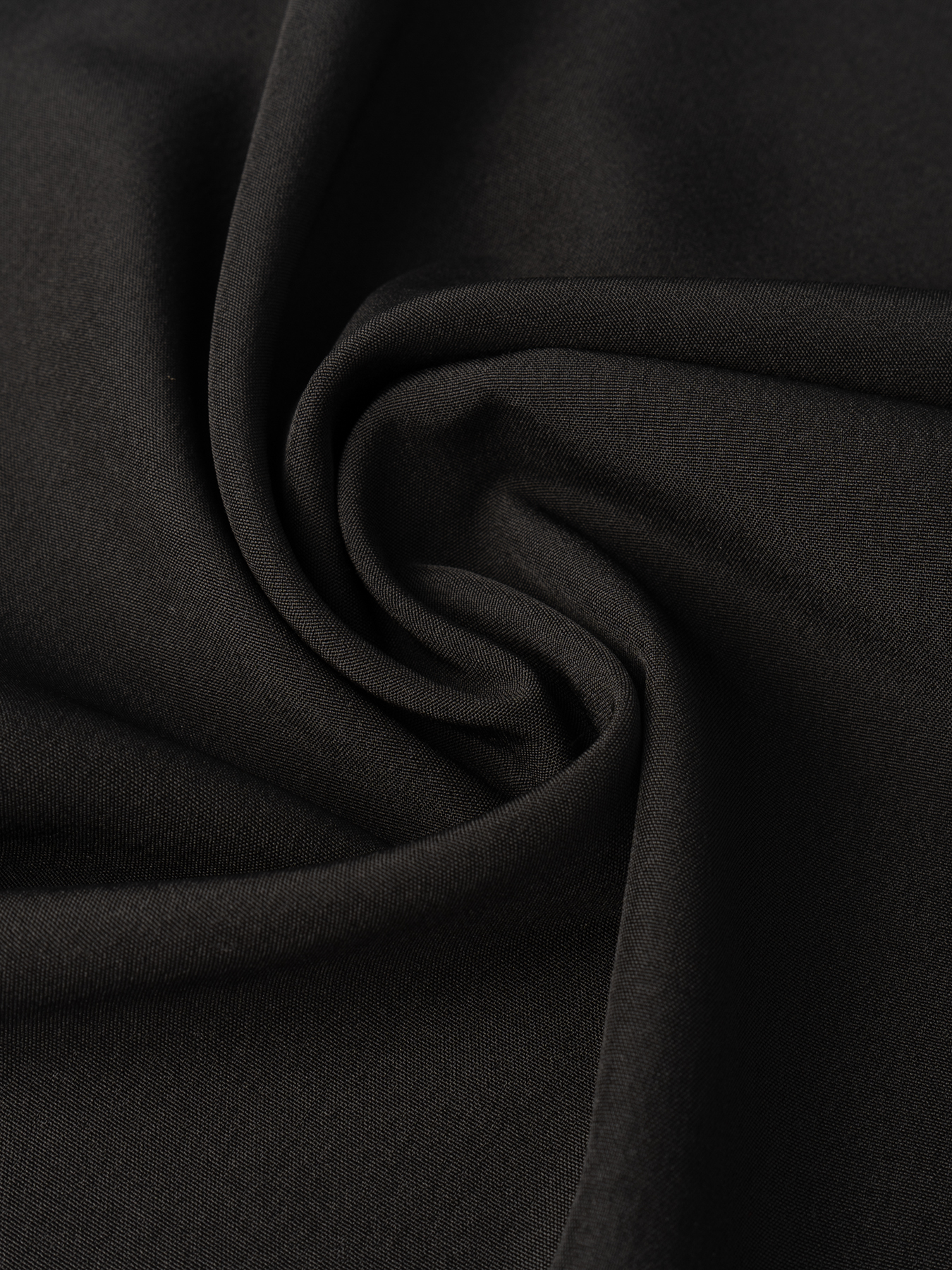 Black High Waist Wrap Wide Leg Pants