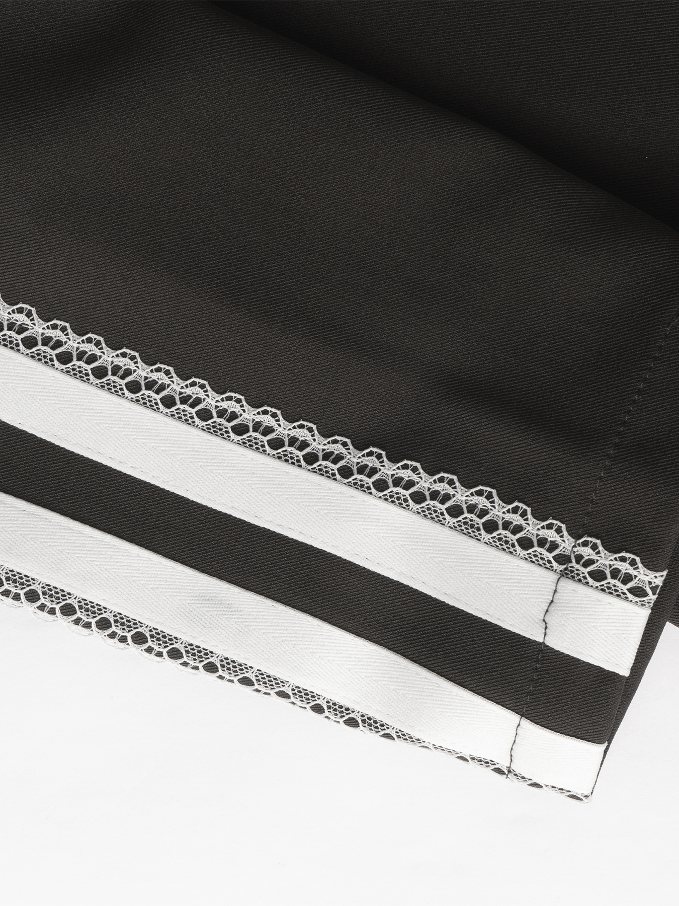 Blazer with Contrast Striped Sleeve Detail