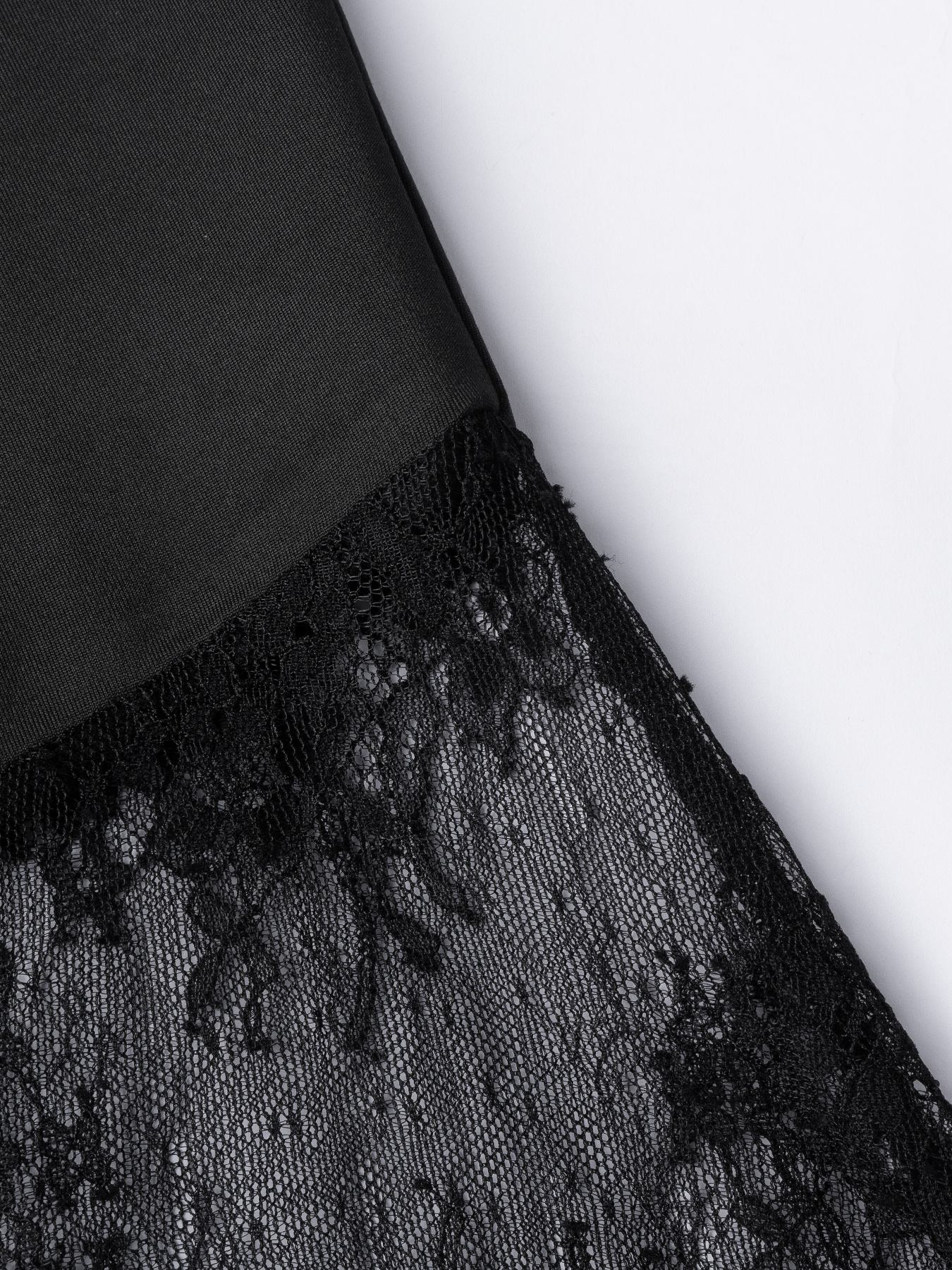 Woman's Elegant & Sexy Style Black Strapless Dress: Lace Paneled Fitted Maxi Formal Dress