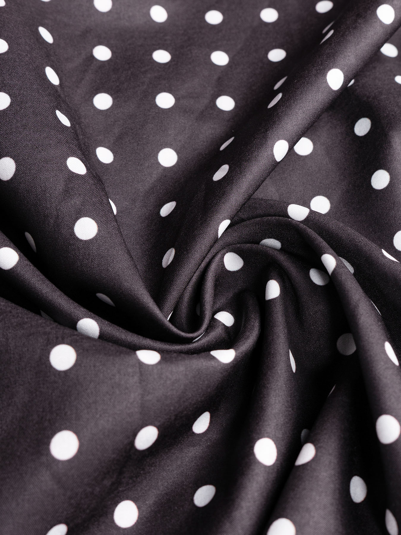 Woman's Polka Dot Lace Cami Maxi Dress with Neck Tie