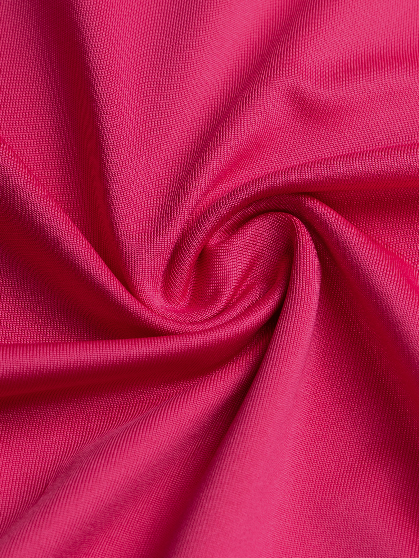 Women's Pink Turtleneck Long Sleeve Ruched Crop Top