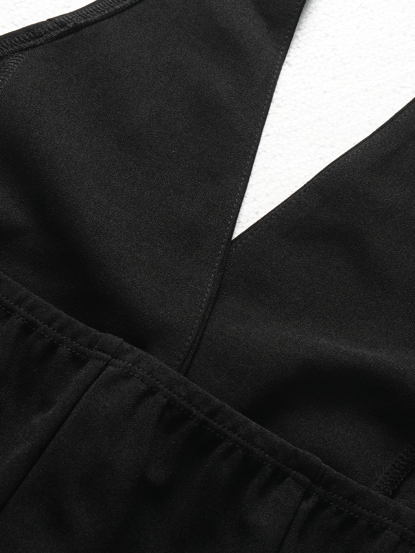 Women's Sleeveless Halter Neck Button Vest Top-Aetheryn