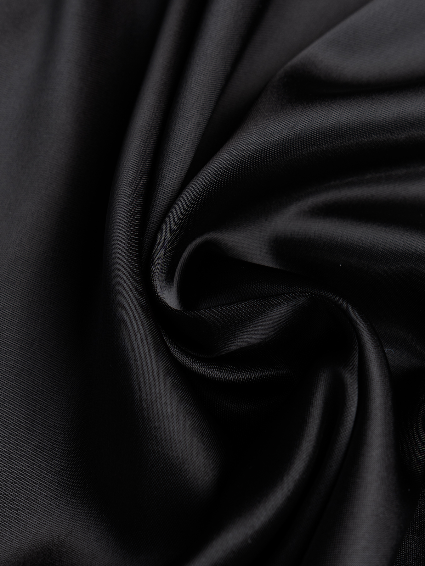 Black Satin Cowl Neck Bell Sleeve Open Back Mini Dress