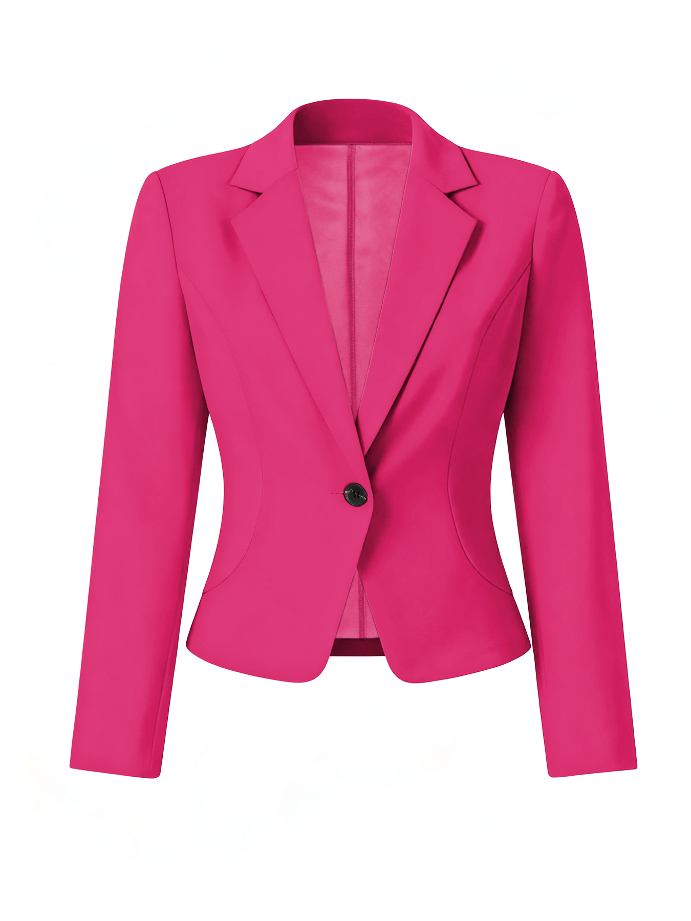 Women's Single-Breasted Tailored Blazer
