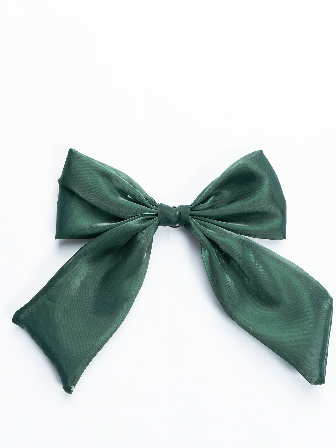 Woman's Dark Green Velvet Square Neck Bow Belt Lace Slit Maxi Dress