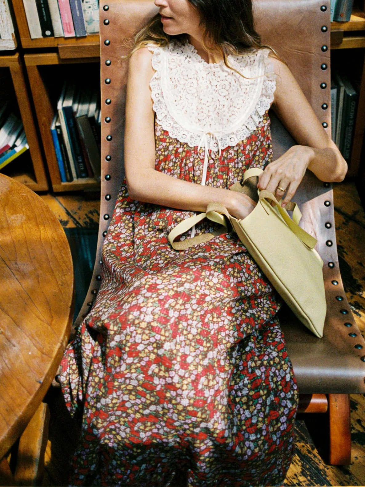 Vintage Floral Boho Lace Sleeveless Maxi Dress