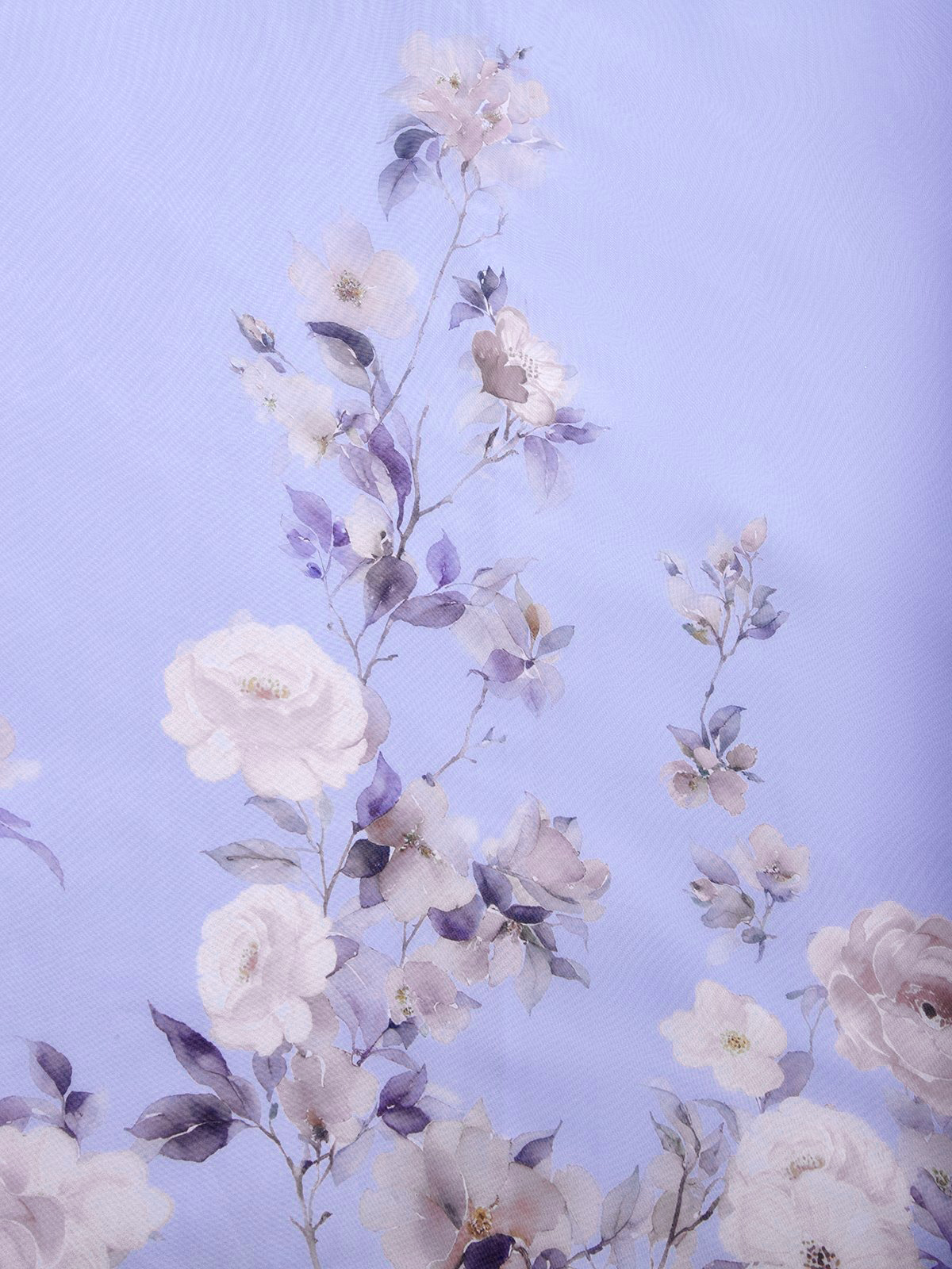 Floral Chiffon V Neck Sleeveless A-Line Flowy Maxi Dress