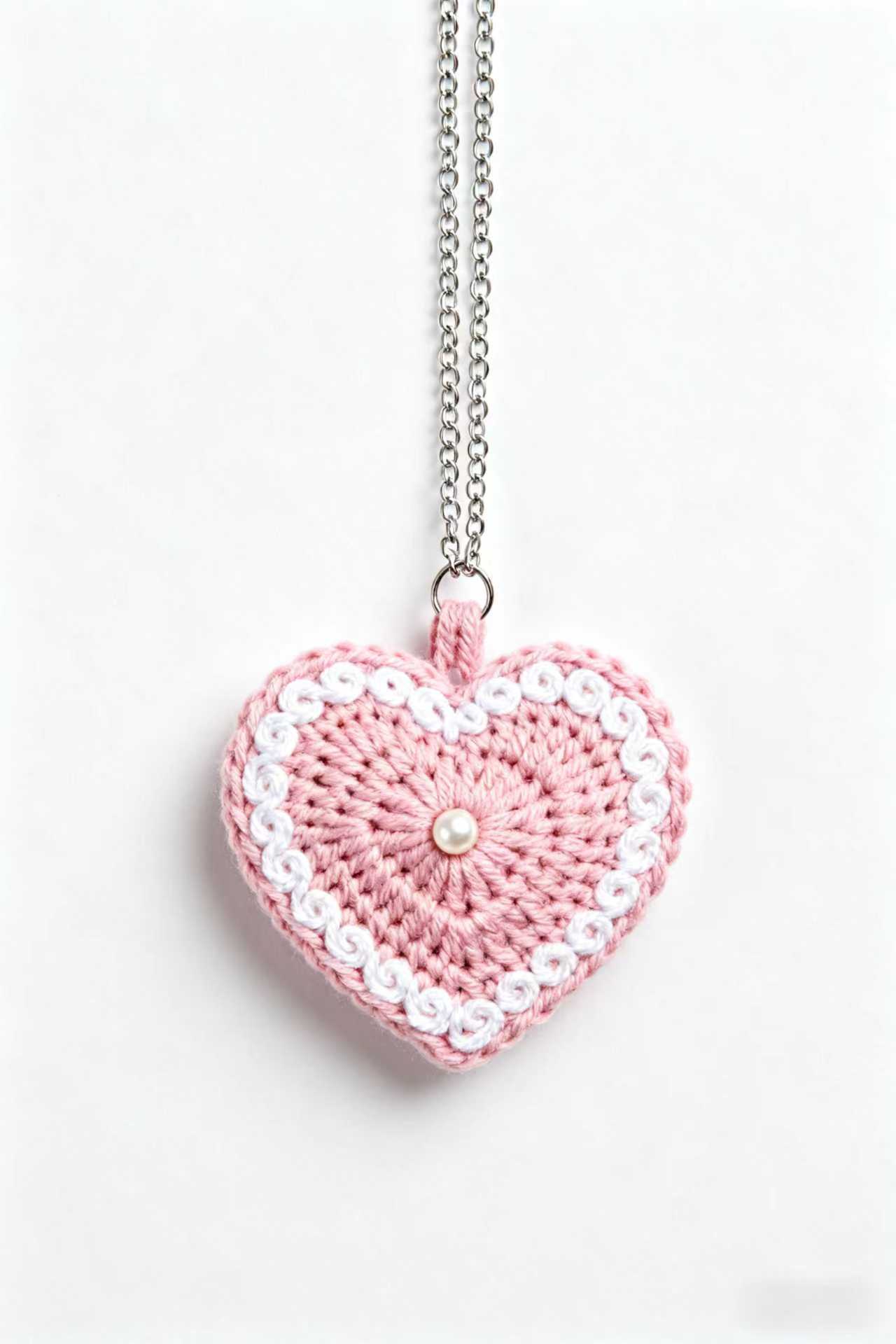 Gestrickter Anhänger