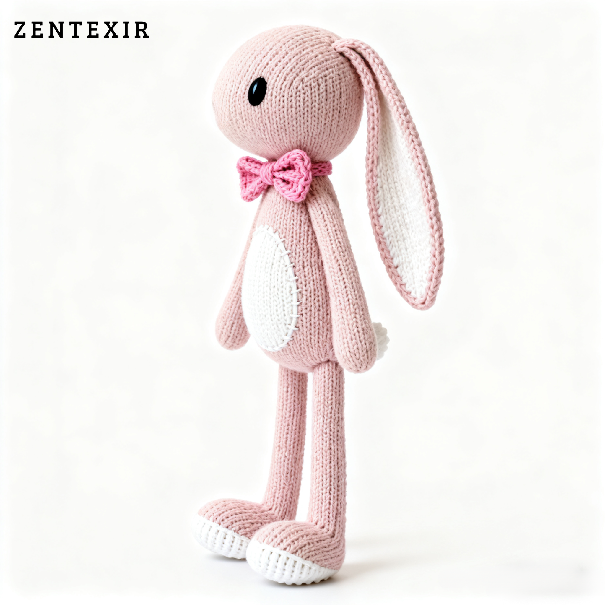 Puppenkaninchen Häkelgarn in verschiedenen Farben