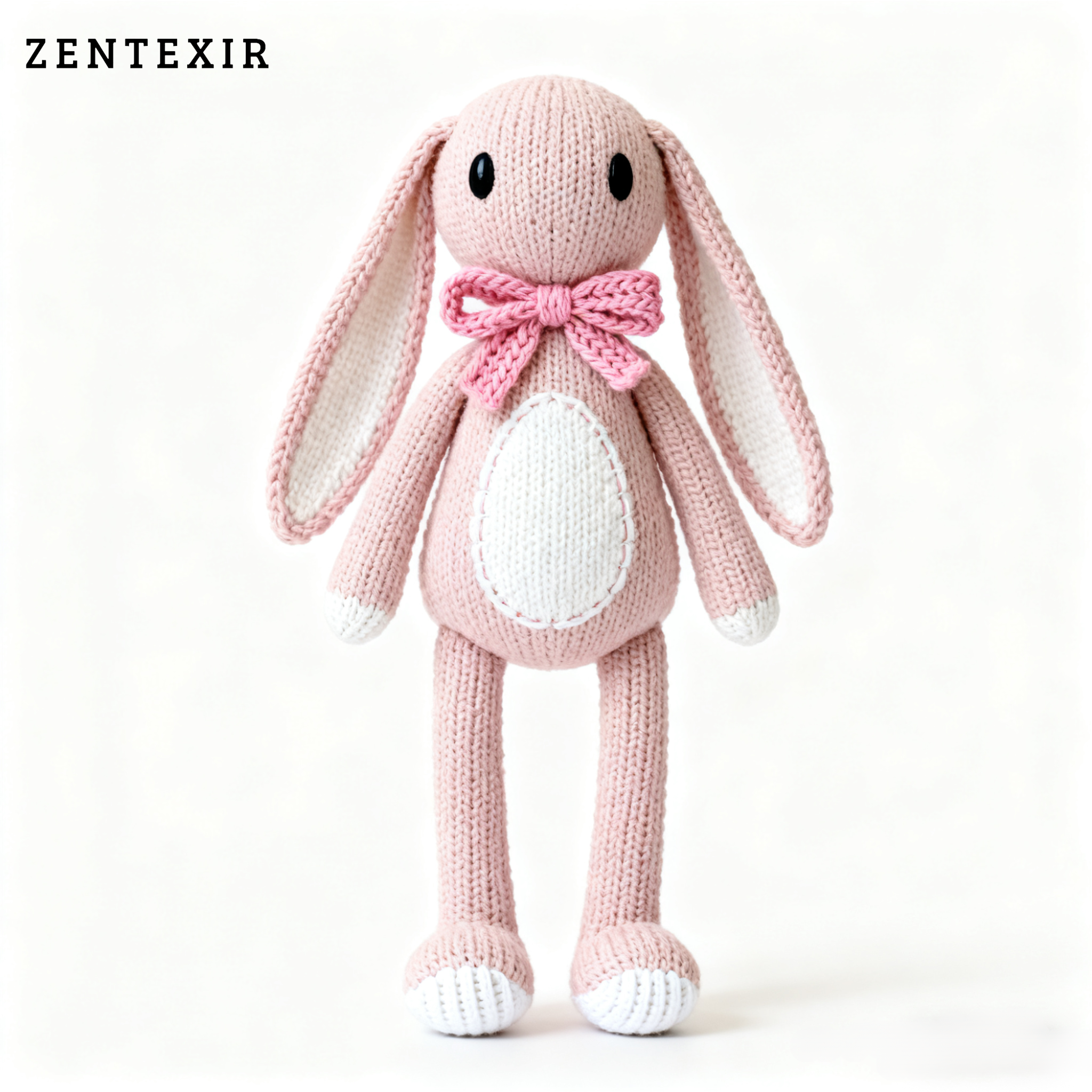 Puppenkaninchen Häkelgarn