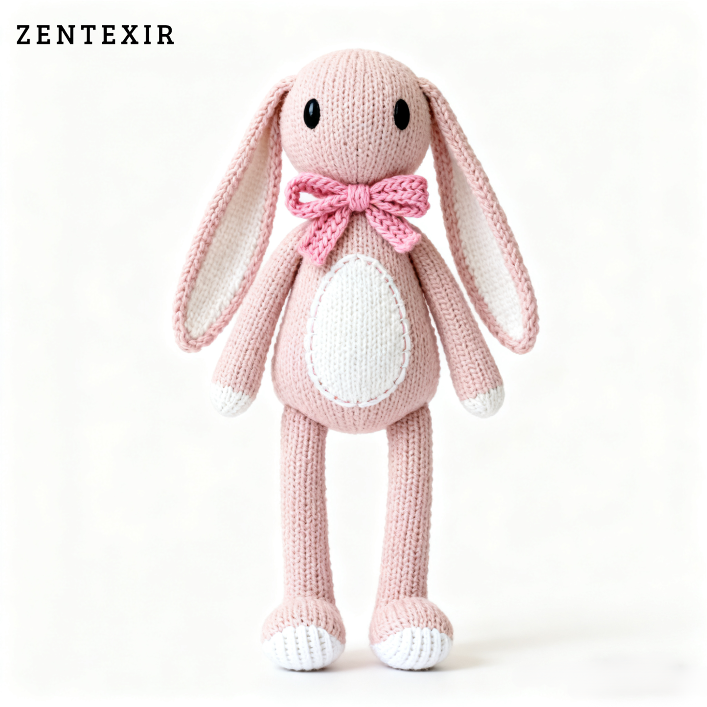 Puppenkaninchen Häkelgarn