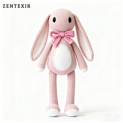 Puppenkaninchen Häkelgarn