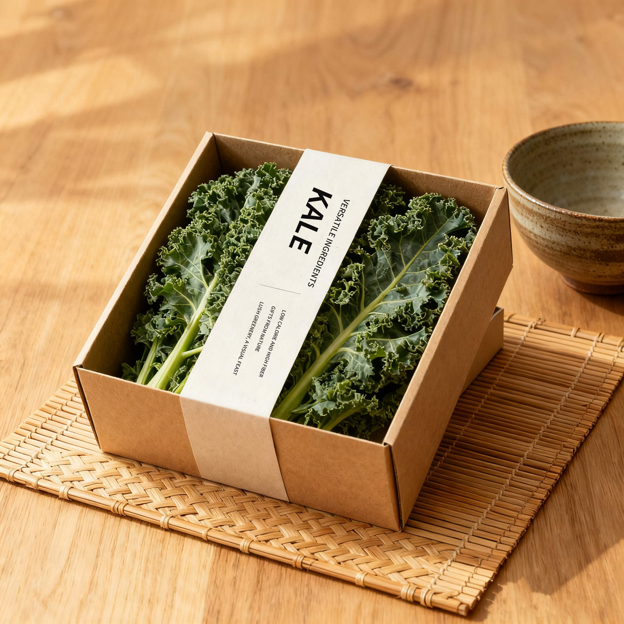 Fresh & Healthy Kale Leaves