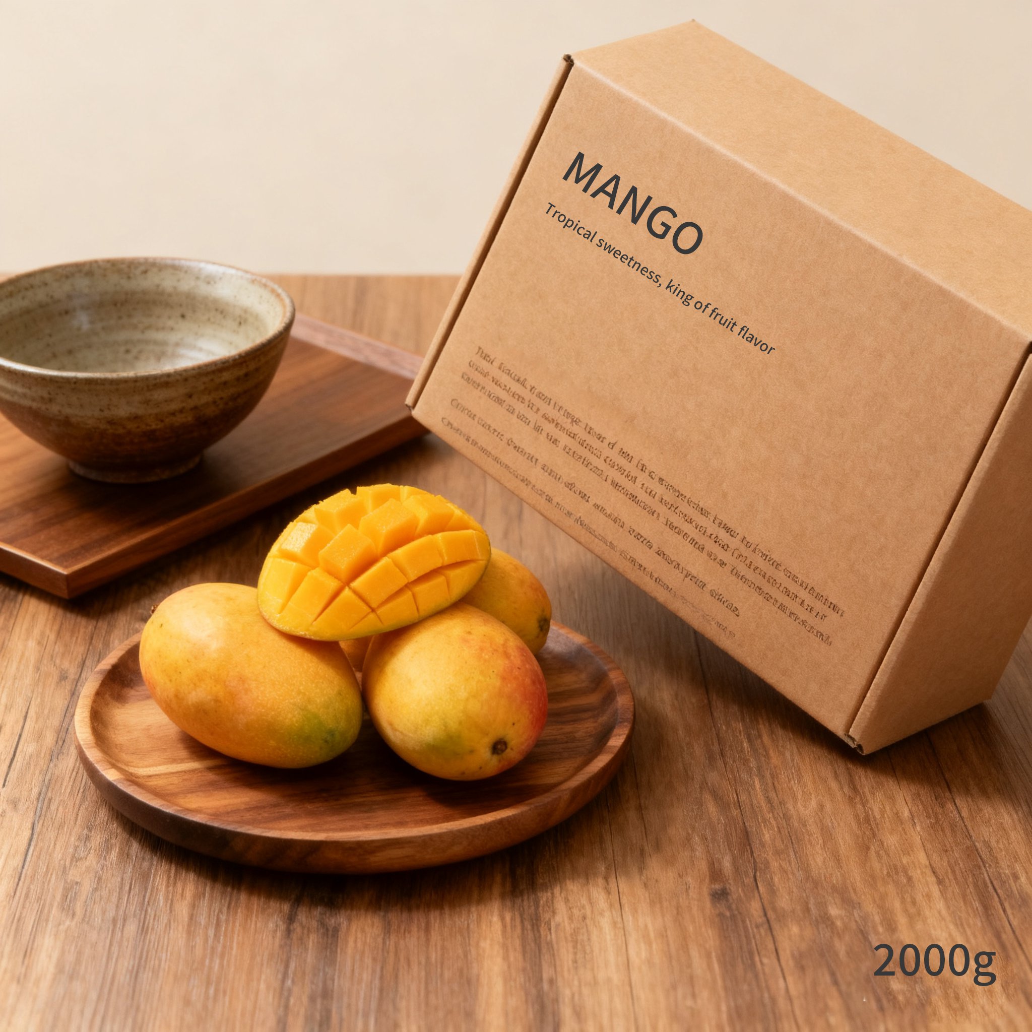Premium King Mango Gift Set 2000g luxury packaging
