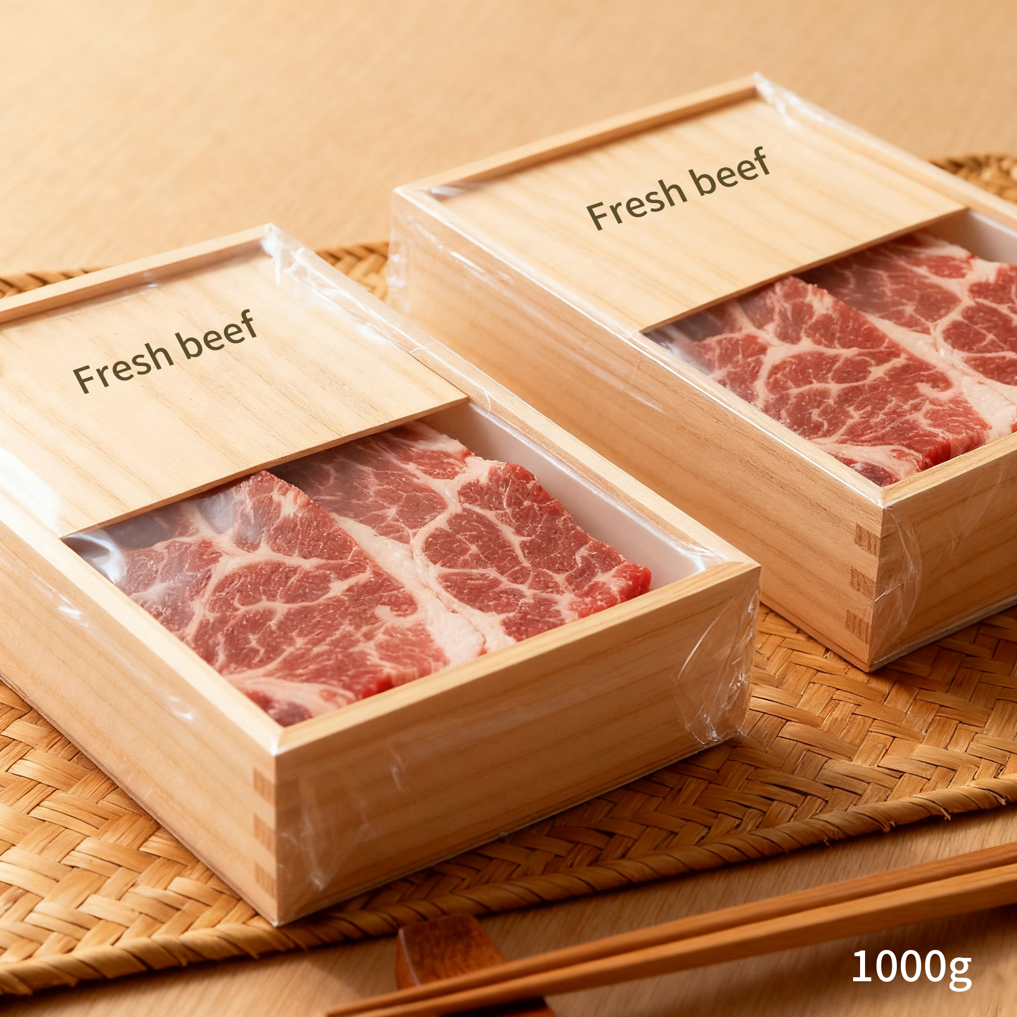 Fresh & Juicy Beef Slices (2 Boxes)