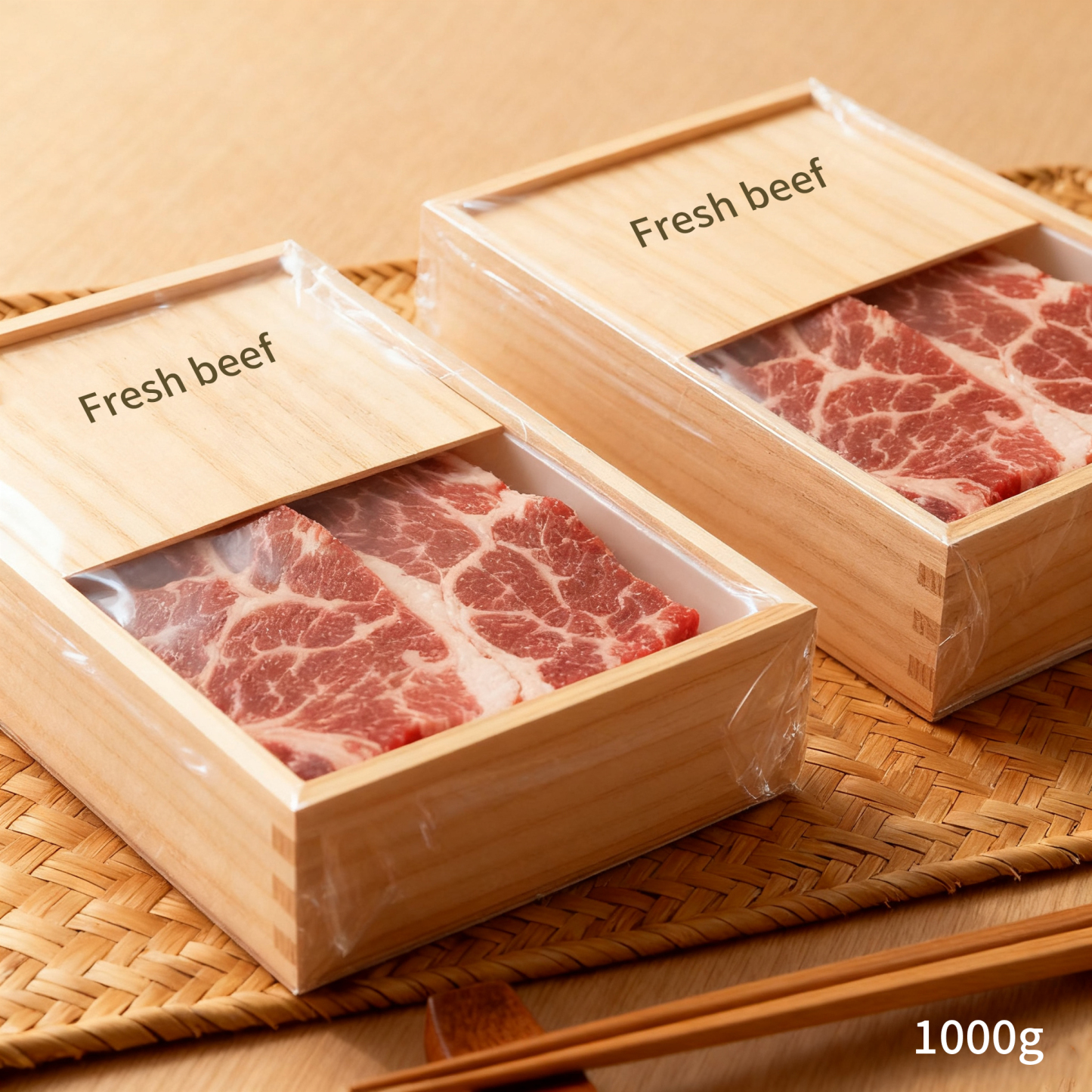 Fresh & Juicy Beef Slices (2 Boxes)
