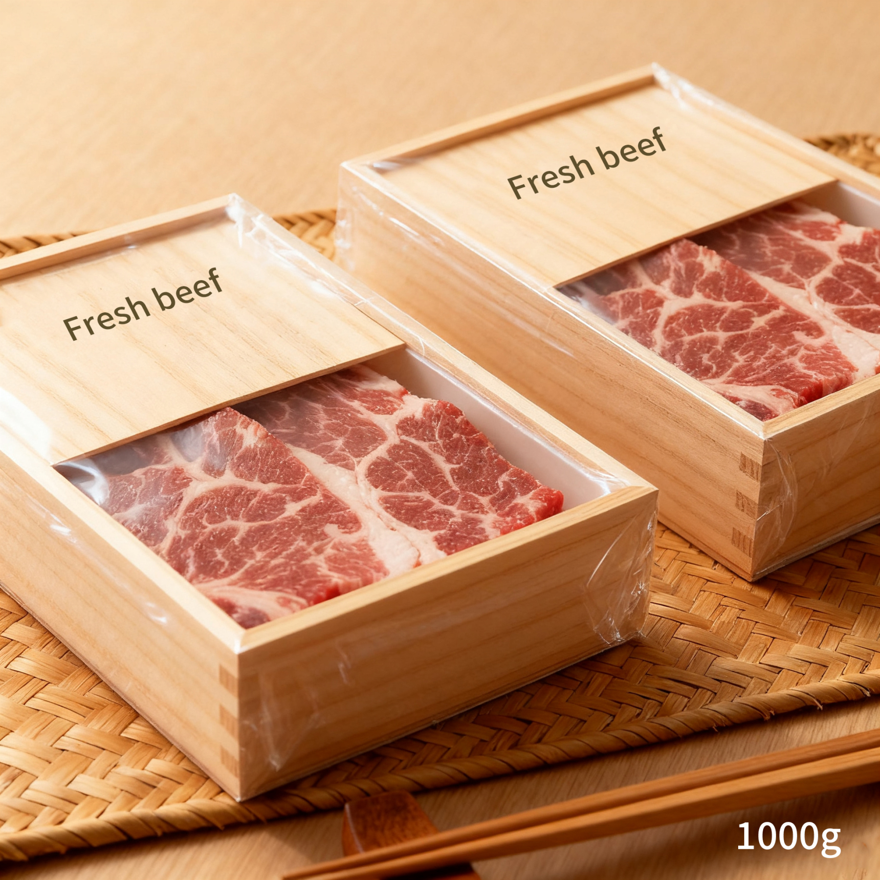 Fresh & Juicy Beef Slices (2 Boxes)