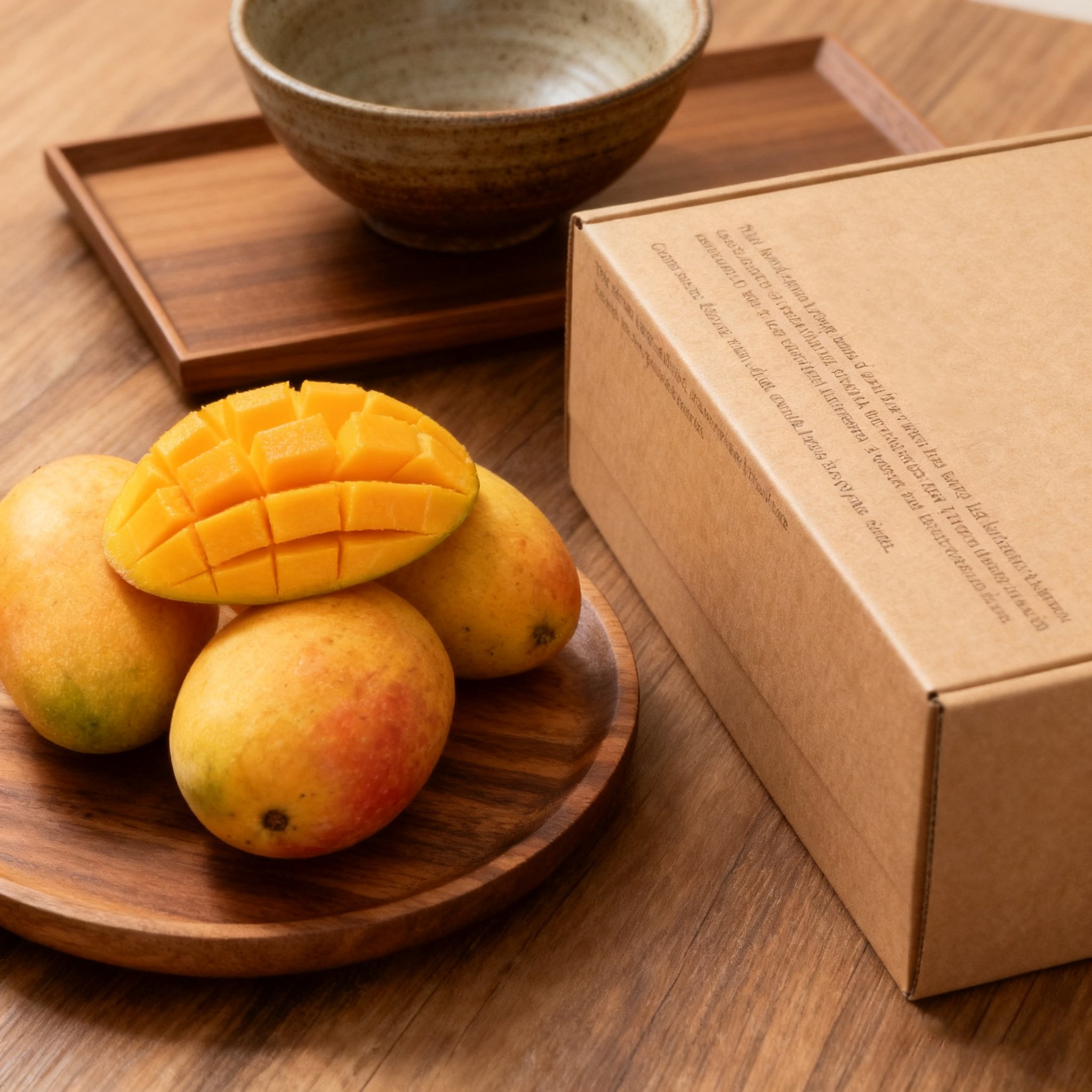 Handpicked king mangoes in gift box