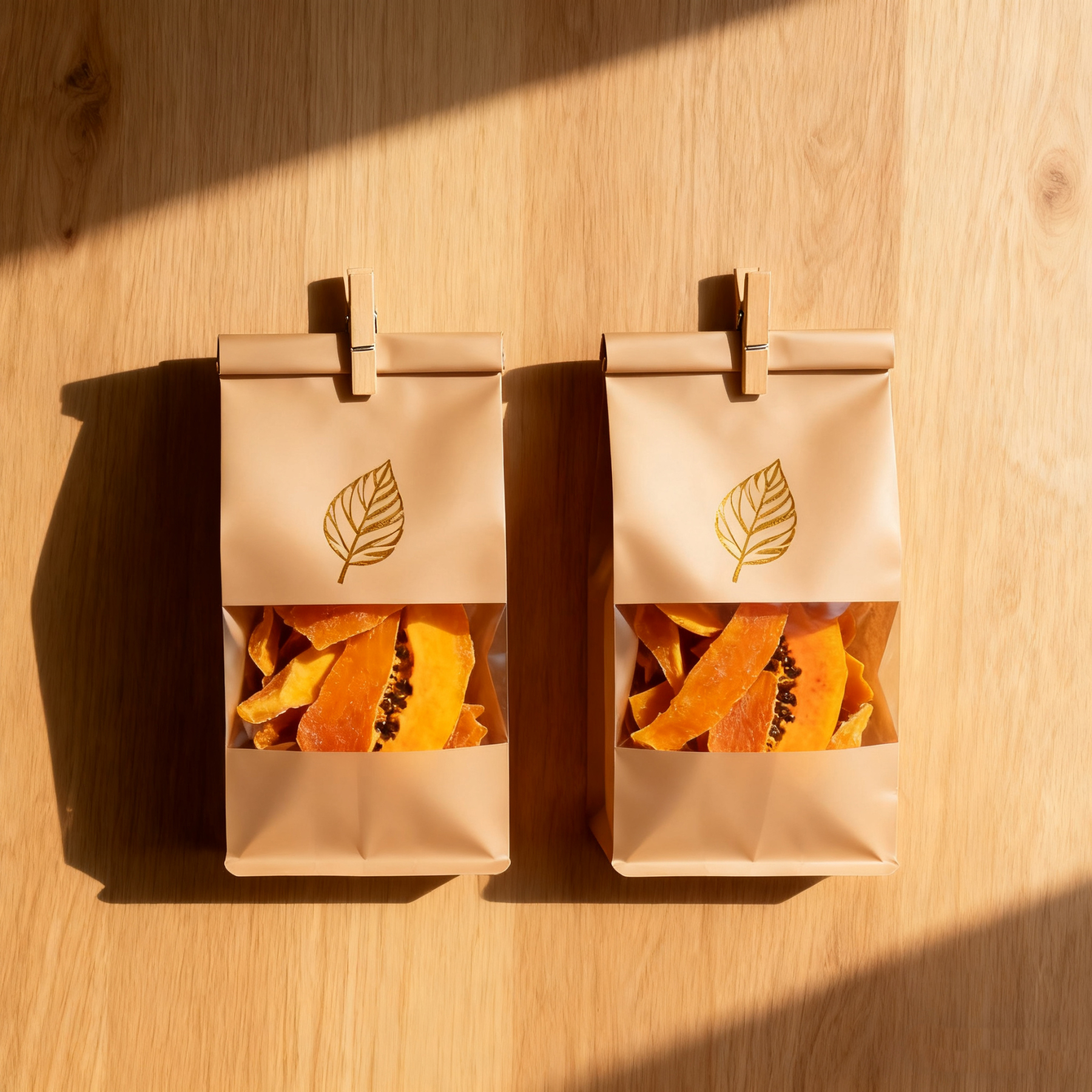 Delicious and Nutritious Dried Papaya (2-Pack)