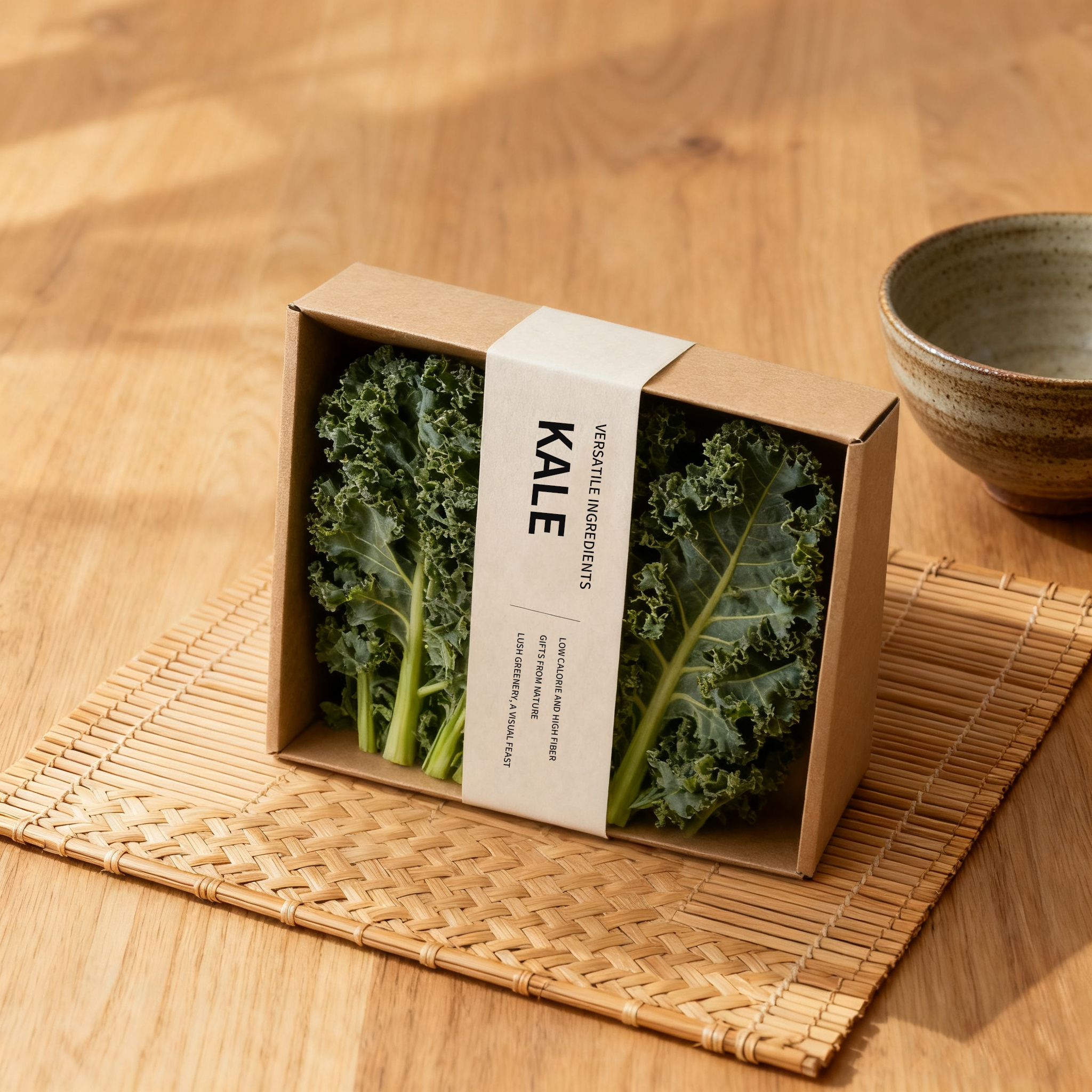 Fresh & Healthy Kale Leaves