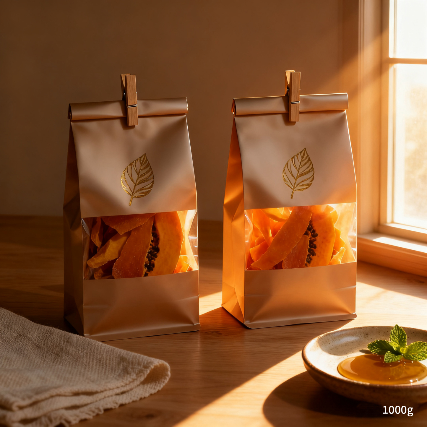 Delicious and Nutritious Dried Papaya (2-Pack)