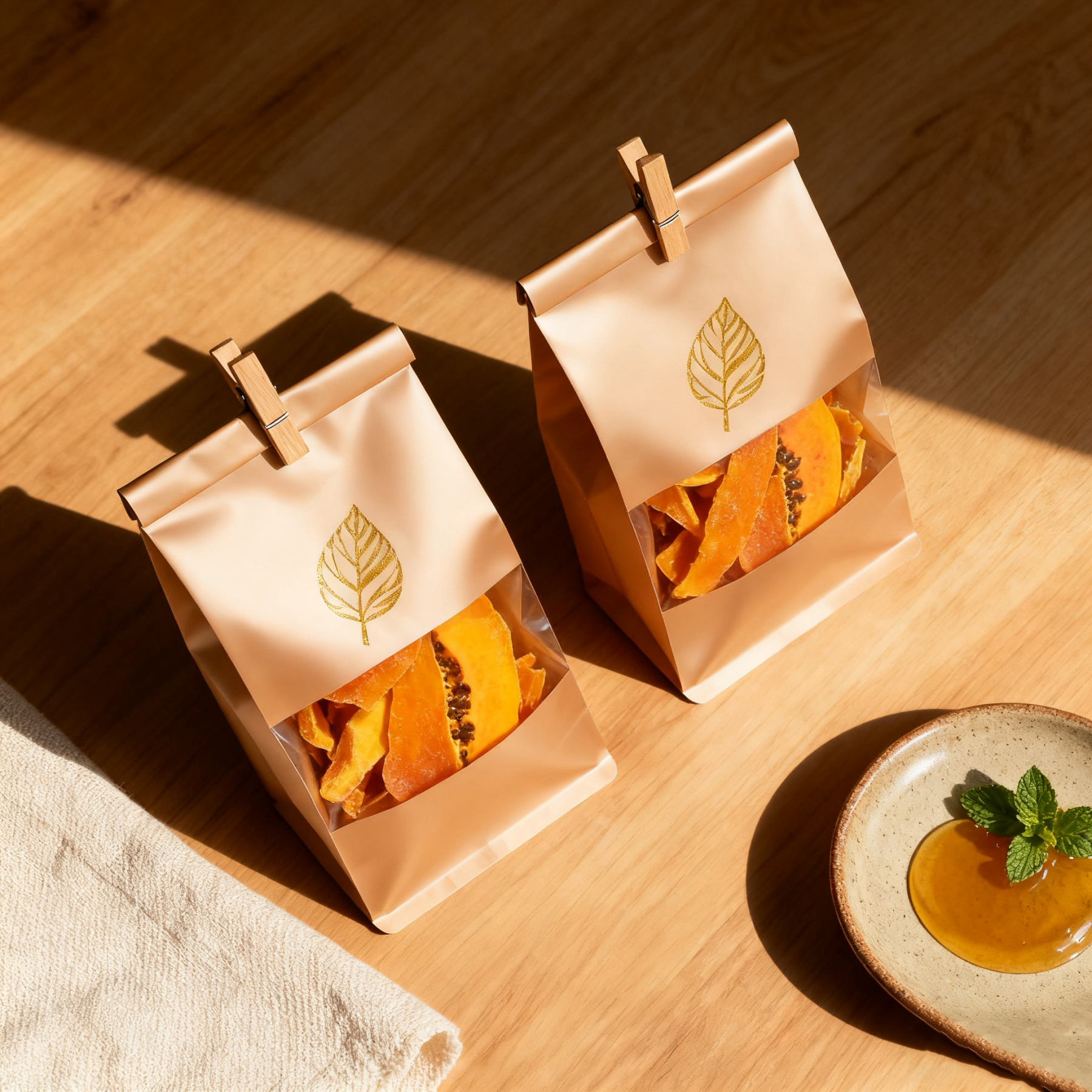 Delicious and Nutritious Dried Papaya (2-Pack)