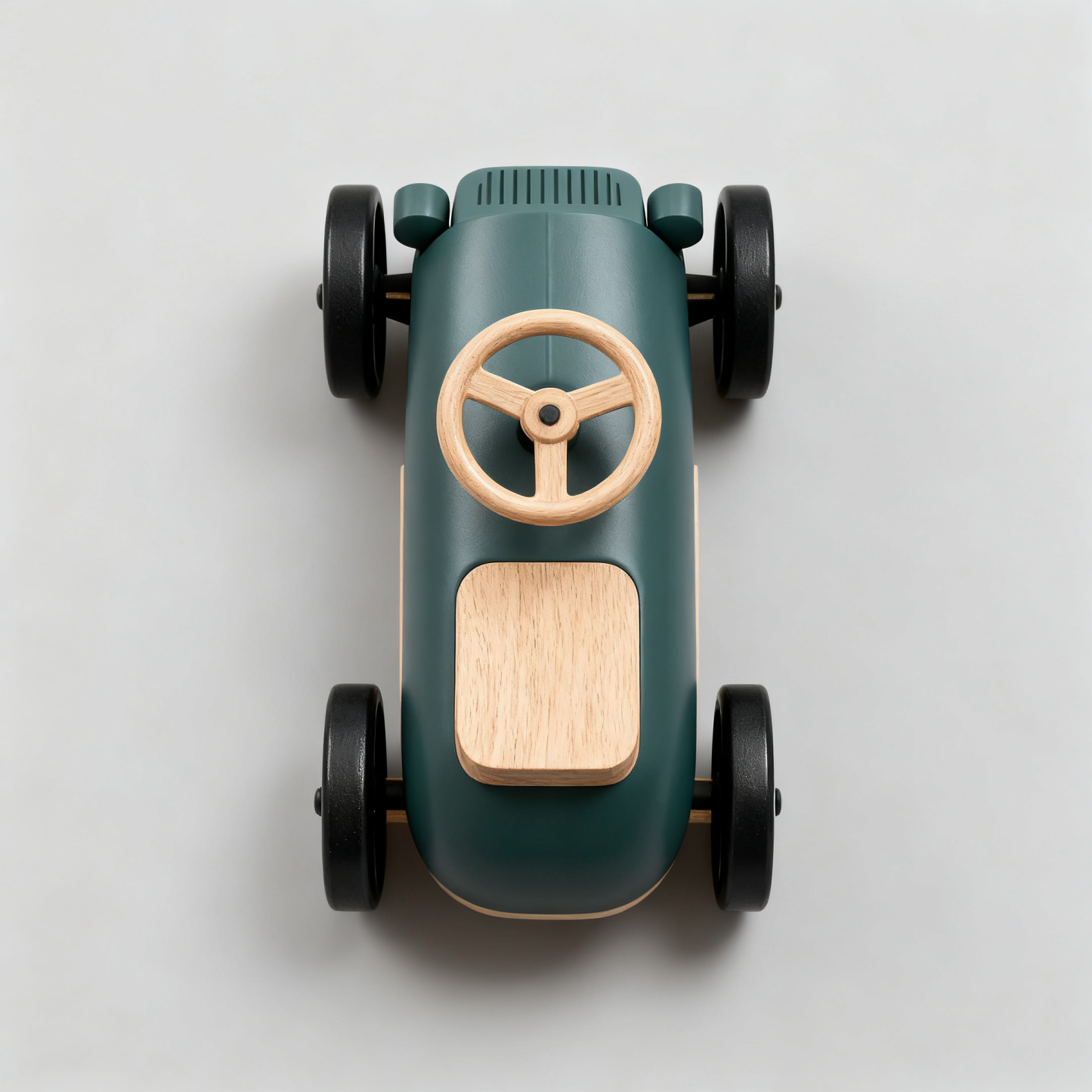 Nostalgisches klassisches Holzspielzeug-Rutschauto
