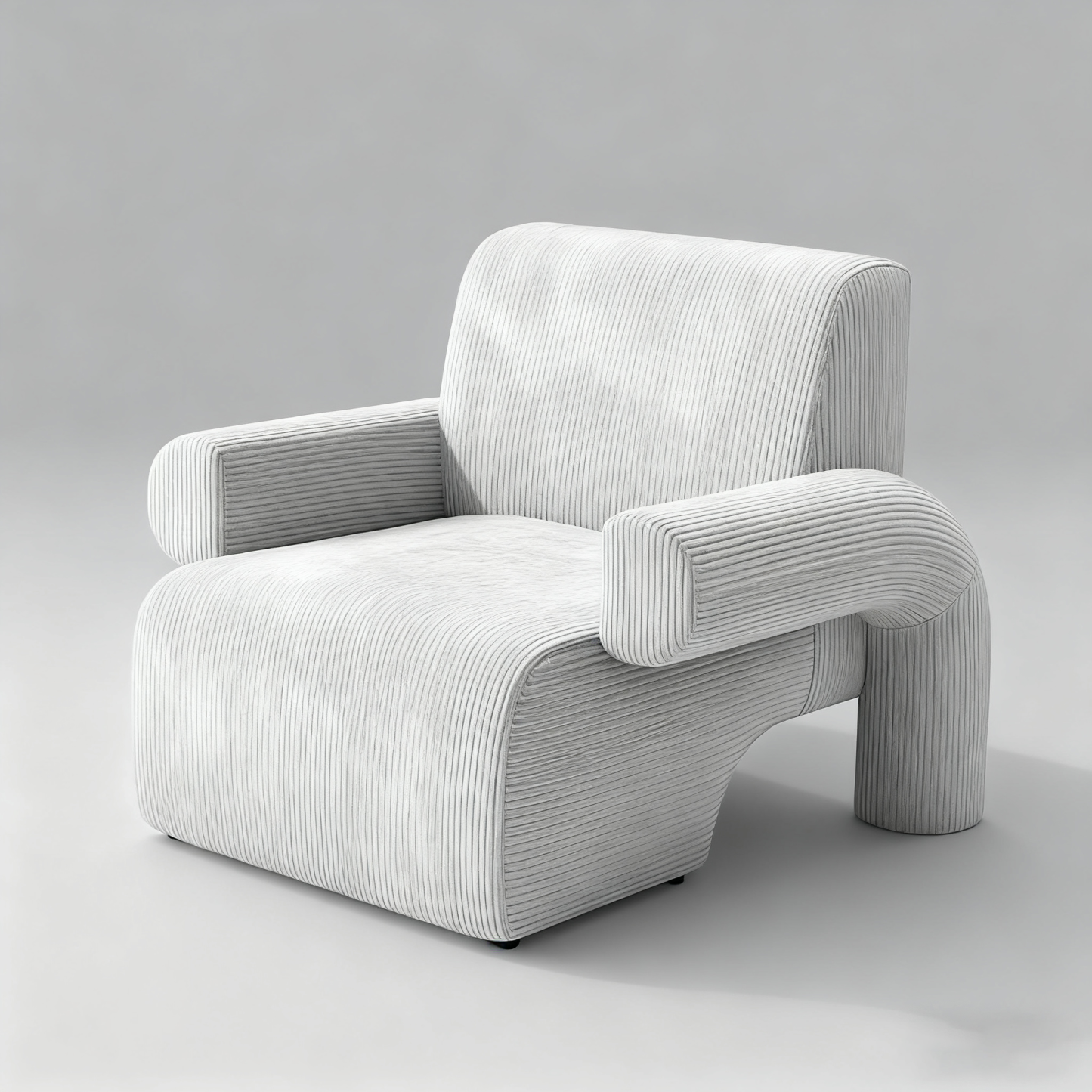 Einzelsofa aus Wollstoff