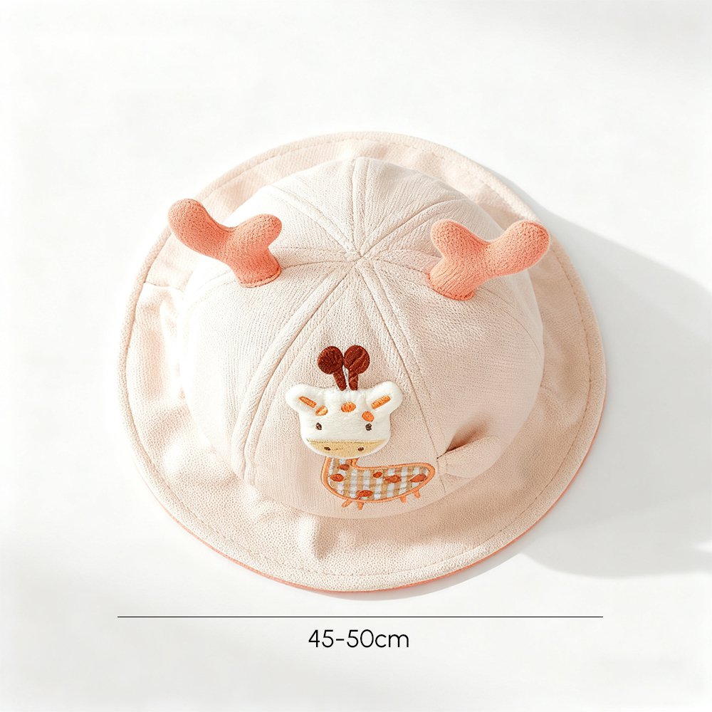 Weiche und bequeme Tierm&uuml;tze Giraffe