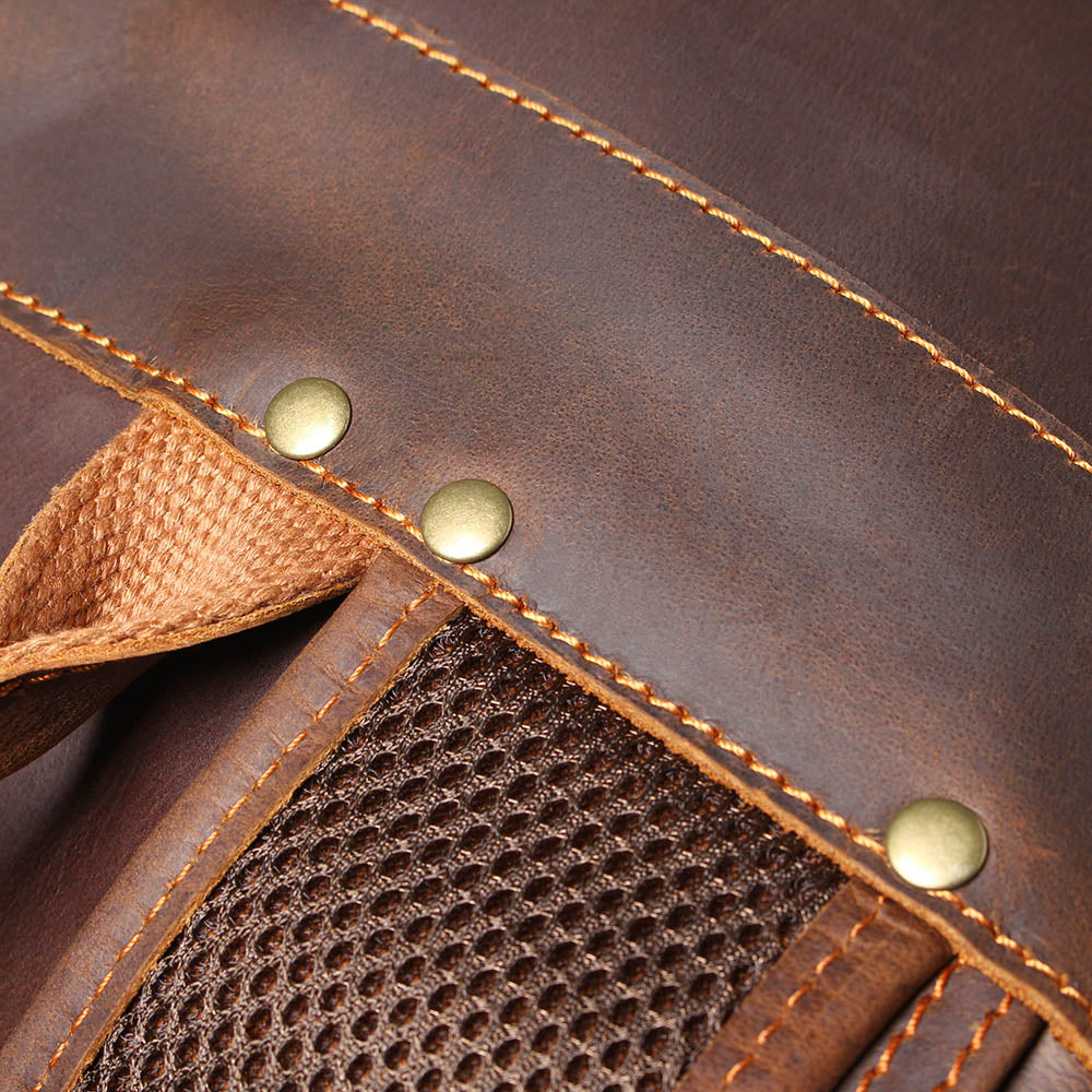 petit sac à dos en cuir