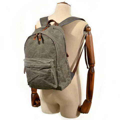 laptop canvas backpack