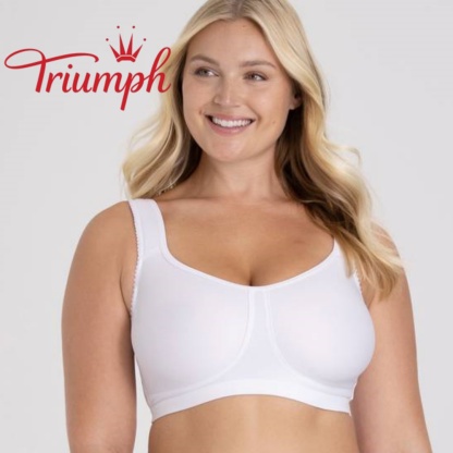 Triumph - 4 части Удобен, мек сутиен от чист памук, нежен към кожата